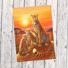 Load image into Gallery viewer, Cheetahs A4 Print