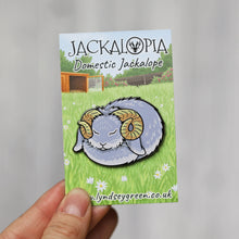 Load image into Gallery viewer, Domestic Jackalope Hard Enamel Pin