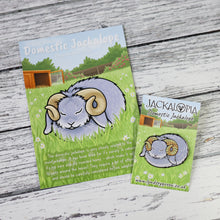 Load image into Gallery viewer, Domestic Jackalope Hard Enamel Pin