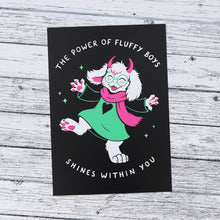 Load image into Gallery viewer, Fluffy Boys Foil A4 Print