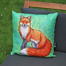 Load image into Gallery viewer, Fox Magic Throw Pillow