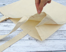 Load image into Gallery viewer, Red Kitsune Gusseted Tote Bag