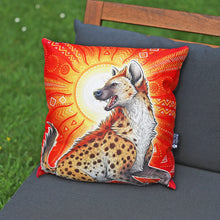 Load image into Gallery viewer, Spotted Hyena Throw Pillow