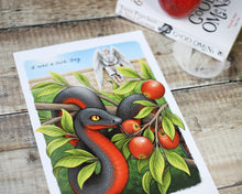 Load image into Gallery viewer, It was a nice day Illustration A4 Print