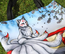 Load image into Gallery viewer, Kitsune Large Tote Bag