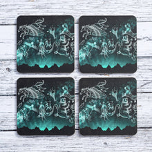 Load image into Gallery viewer, Midnight Menagerie Coaster