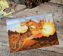 Load image into Gallery viewer, A Powerful Leap Illustration A3 Print