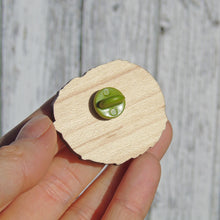 Load image into Gallery viewer, Red Panda Wooden Pin