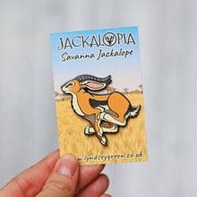 Load image into Gallery viewer, Savanna Jackalope Hard Enamel Pin