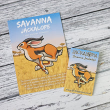 Load image into Gallery viewer, Savanna Jackalope Hard Enamel Pin