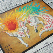 Load image into Gallery viewer, Shiranui Illustration Foil A4 Print