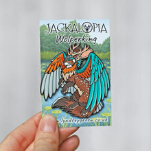 Load image into Gallery viewer, Wolperking Large Hard Enamel Pin
