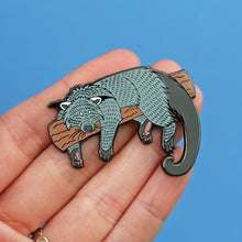 Load image into Gallery viewer, Binturong Enamel Pin + £2 Donation to ABConservation