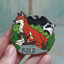 Load image into Gallery viewer, Fox Cub Bold Hard Enamel Pin