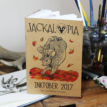 Load image into Gallery viewer, Jackalopia Inktober 2017 Zine