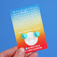 Load image into Gallery viewer, Prince Rainbow Enamel Pin + £2 Donation to MindOut