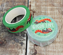 Load image into Gallery viewer, Red Panda Washi Tape