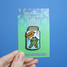Load image into Gallery viewer, Toad Hard Enamel Pin