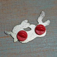 Load image into Gallery viewer, The Black Rabbit of Inlé & El-ahrairah ~ Set of 2 Pins