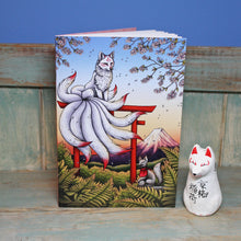 Load image into Gallery viewer, Kitsune Illustration Notebook