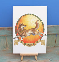 Load image into Gallery viewer, Sköll Illustration A4 Print