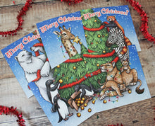Load image into Gallery viewer, Having A Wild Christmas ~ Polar Bear Christmas Card