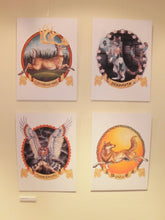 Load image into Gallery viewer, Nekomata Illustration A4 Print