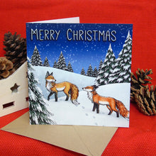 Load image into Gallery viewer, Wildlife Christmas Card 8 Pack - £1 goes to Lower Moss Wood Wildlife Hospital