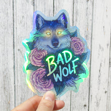Load image into Gallery viewer, Bad Wolf Holographic Sticker
