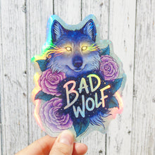 Load image into Gallery viewer, Bad Wolf Holographic Sticker
