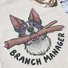 Load image into Gallery viewer, Branch Manager Tote Bag ~ Recycled Cotton
