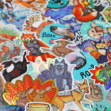 Load image into Gallery viewer, 10 x Vinyl Stickers ~ Choose any Glossy, Holographic, Gold Foil
