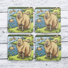 Load image into Gallery viewer, Capybaras Coaster
