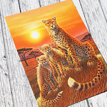 Load image into Gallery viewer, Cheetahs A4 Print
