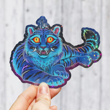 Load image into Gallery viewer, Demon Tiger Holographic Sticker
