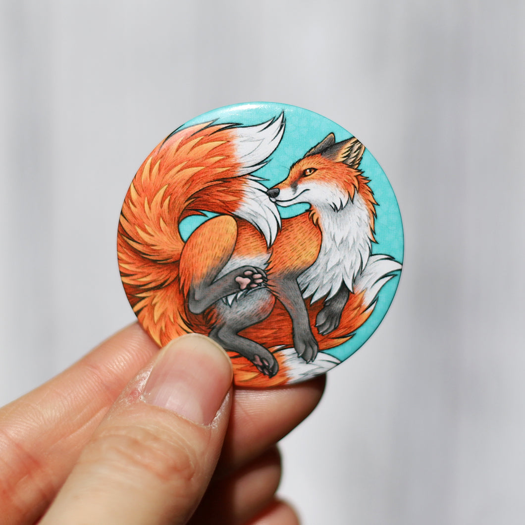 Red Kitsune Badge