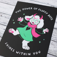 Load image into Gallery viewer, Fluffy Boys Foil A4 Print
