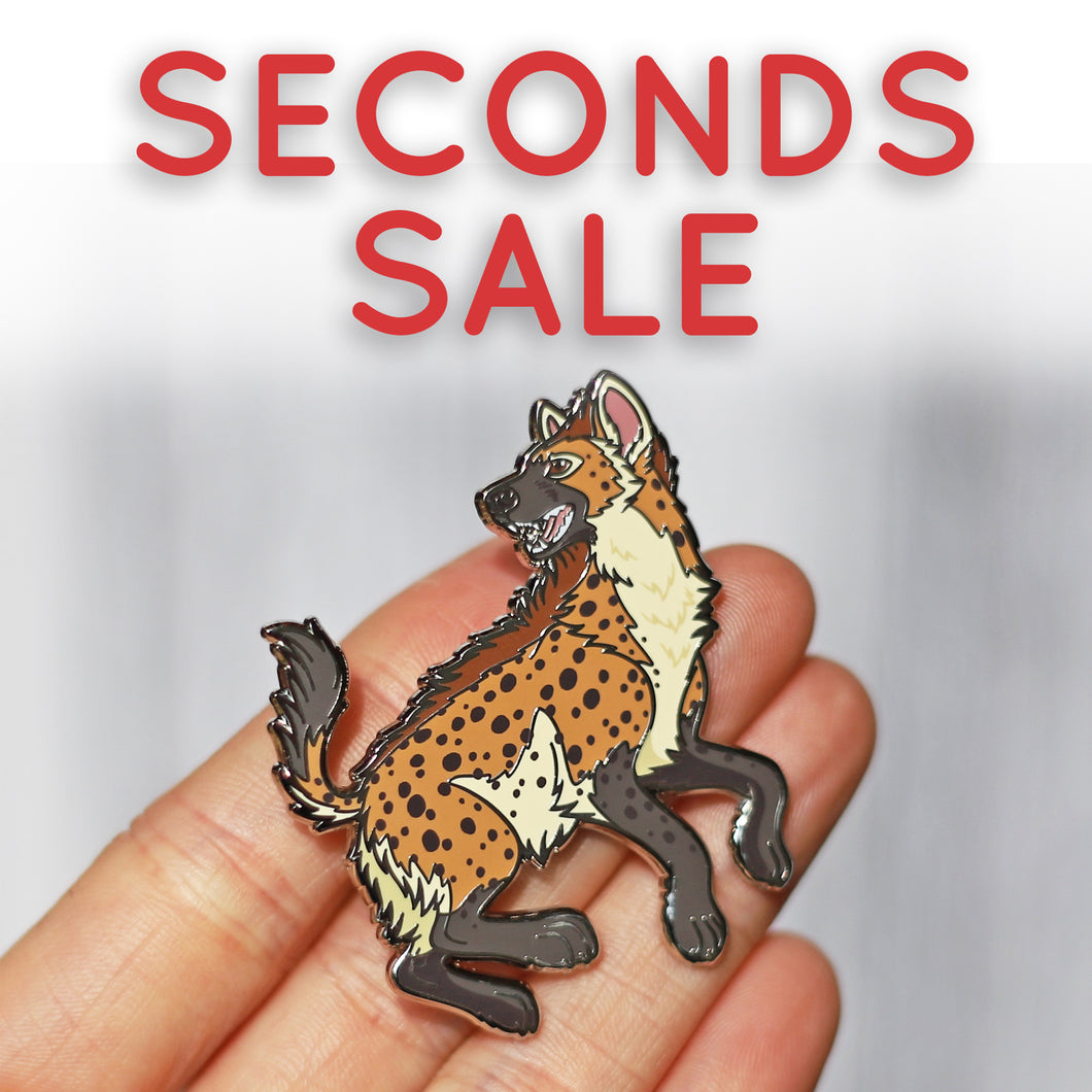 *Seconds Sale* Spotted Hyena Hard Enamel Pin