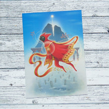 Load image into Gallery viewer, Journey Illustration Foil A4 Print
