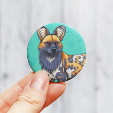 Load image into Gallery viewer, Painted Dog Badge
