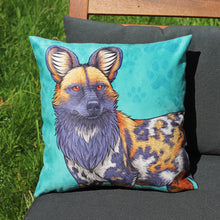 Load image into Gallery viewer, Painted Dog Cushion Cover Only

