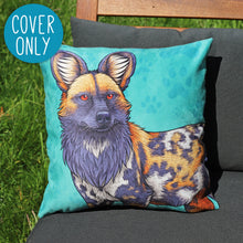 Load image into Gallery viewer, Painted Dog Cushion Cover Only
