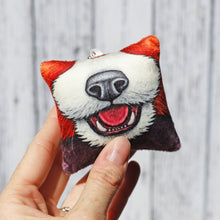 Load image into Gallery viewer, Squeaky Snoots ~ Red Panda Plush Pillow Keyring
