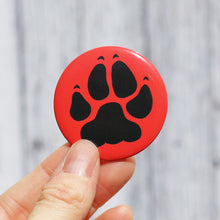 Load image into Gallery viewer, Hyena Paw Print Badge
