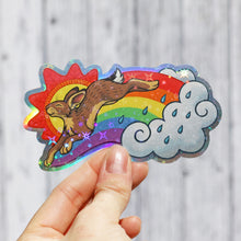 Load image into Gallery viewer, Prince Rainbow Holographic Sticker
