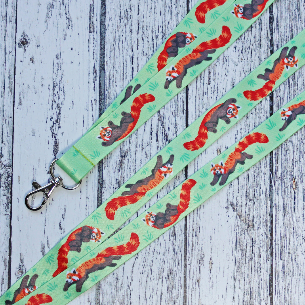 Red Pandas Lanyard