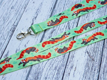 Load image into Gallery viewer, Red Pandas Lanyard
