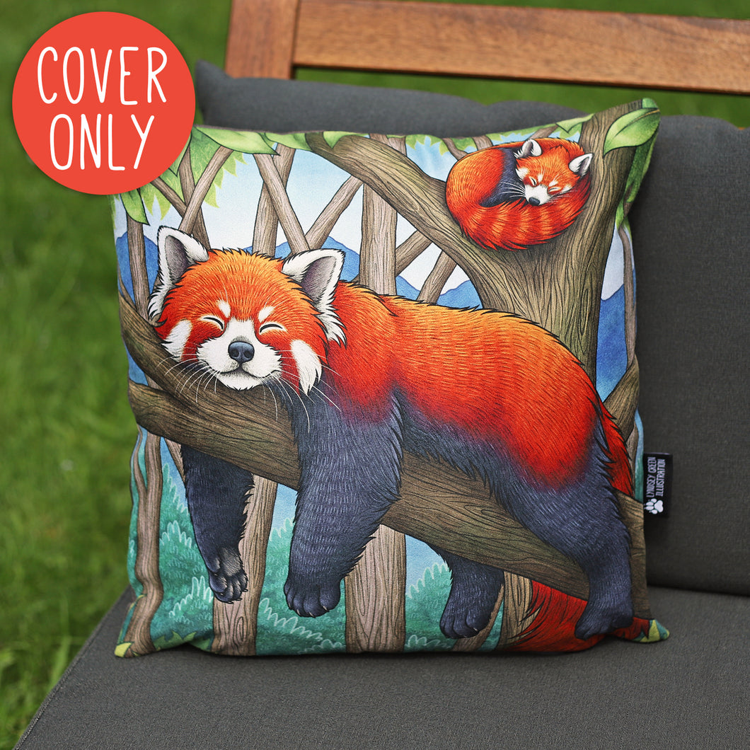 Red Pandas Cushion Cover Only