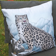 Load image into Gallery viewer, Snow Leopard Cushion Cover Only
