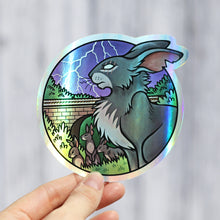 Load image into Gallery viewer, General Woundwort Holographic Vinyl Sticker
